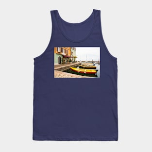 Castelletto Waterfront on Lake Garda in Italy Tank Top